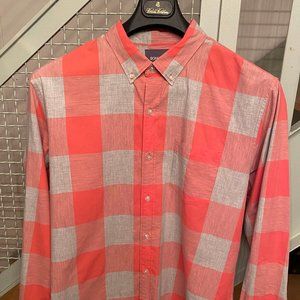 Bonobos XL Pink & Grey Button Down